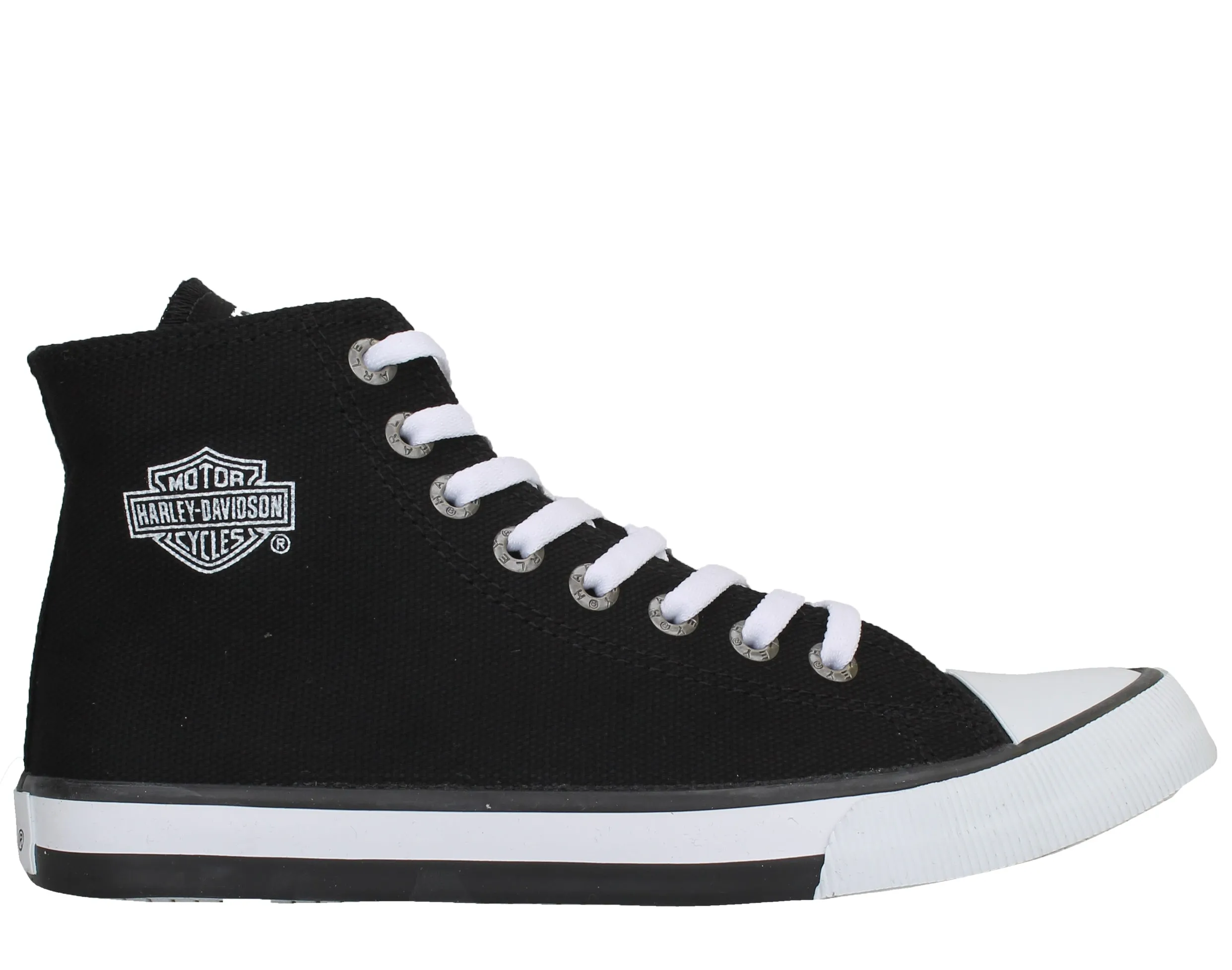 Harley Davidson Nathan Canvas Hi Top Men's Sneakers