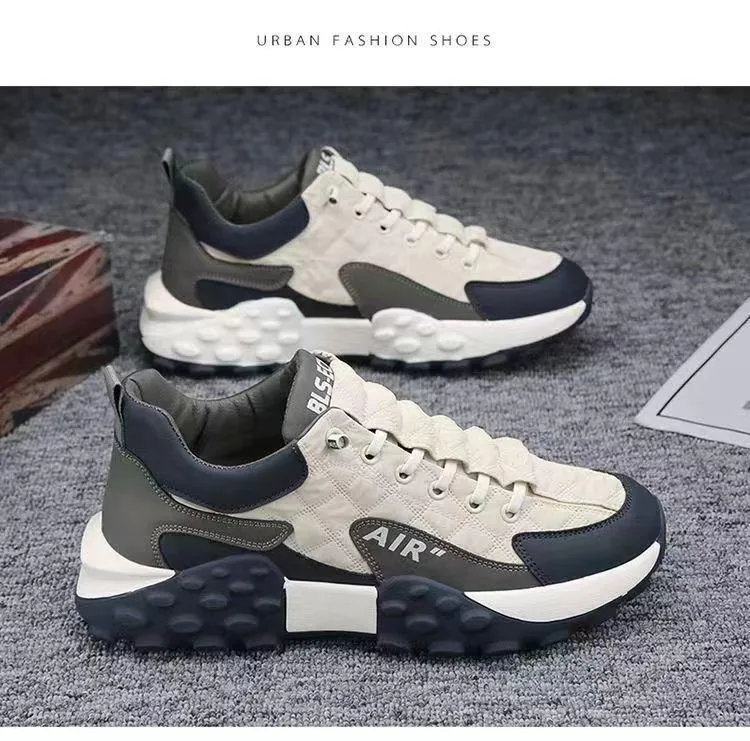 Height-increasing men's orthopedic casual shoes
