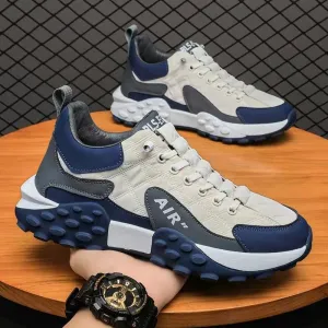 Height-increasing men's orthopedic casual shoes
