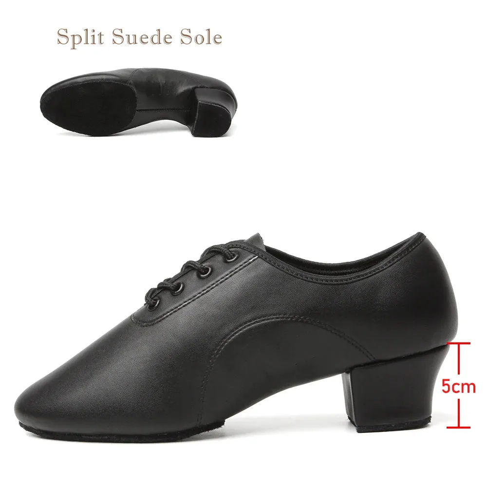 HROYL New Style Men's Latin Dance Shoes Ballroom Tango Man latin dancing Shoes For Boy Closed Toe Sneaker Jazz 18-27.5CM Trainin