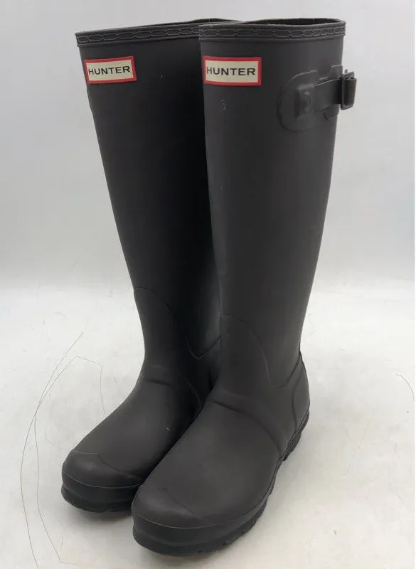 Hunter Women's Black Rain Boots - Size 6