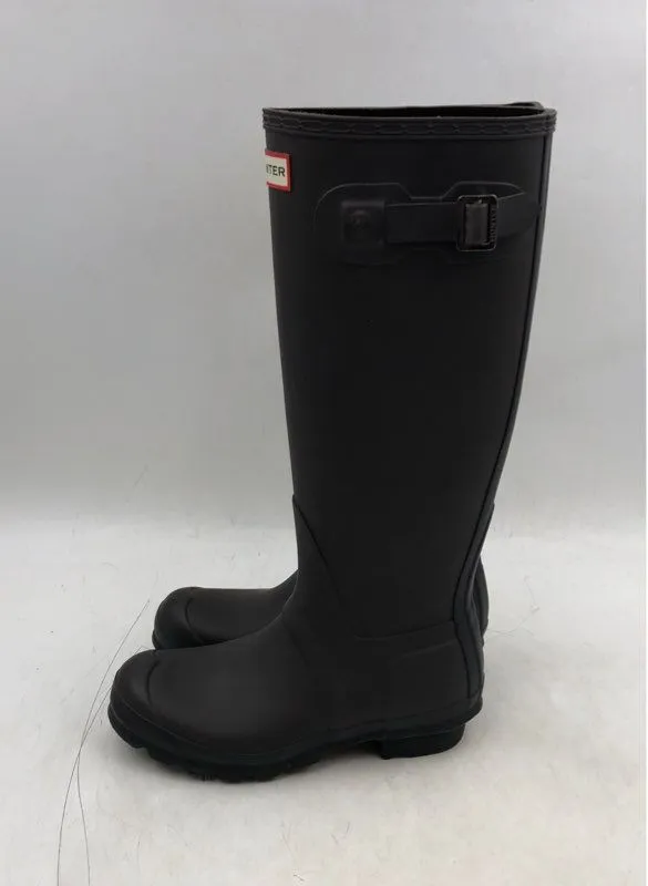 Hunter Women's Black Rain Boots - Size 6
