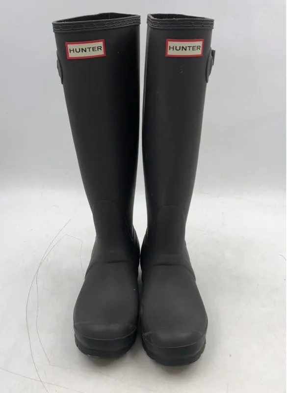 Hunter Women's Black Rain Boots - Size 6
