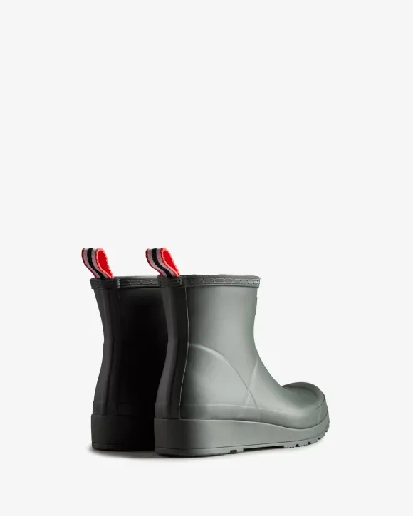 Hunter Women's Play Short Rain Boots Arctic Moss Green WFS2020RMA ATM