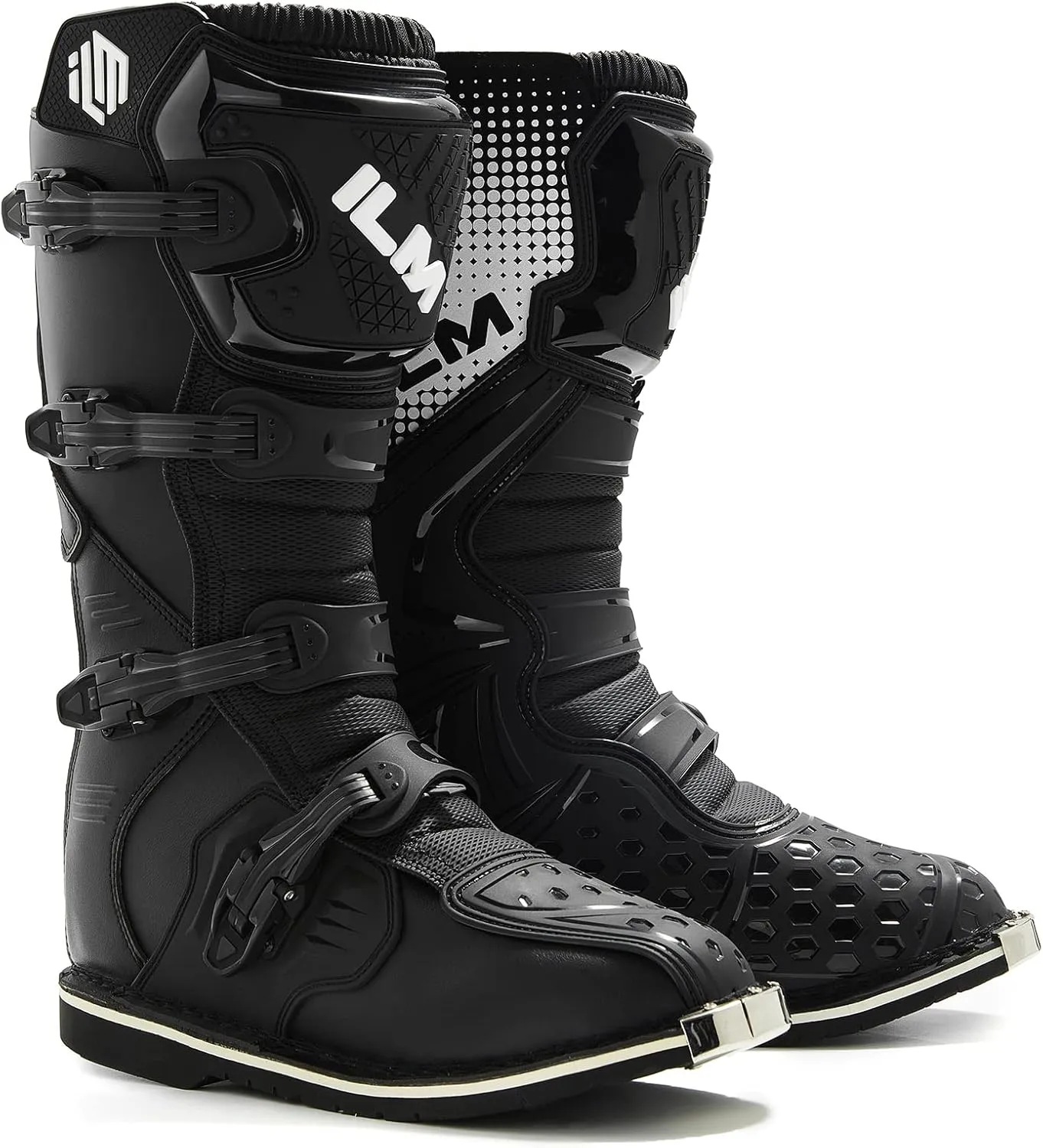 ILM Motorcycle Boots Waterproof ATV Motorcross Dirt Blike for Men Model MX3