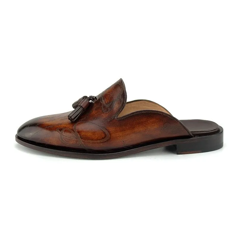 Italian Design Men's Leather Sandals