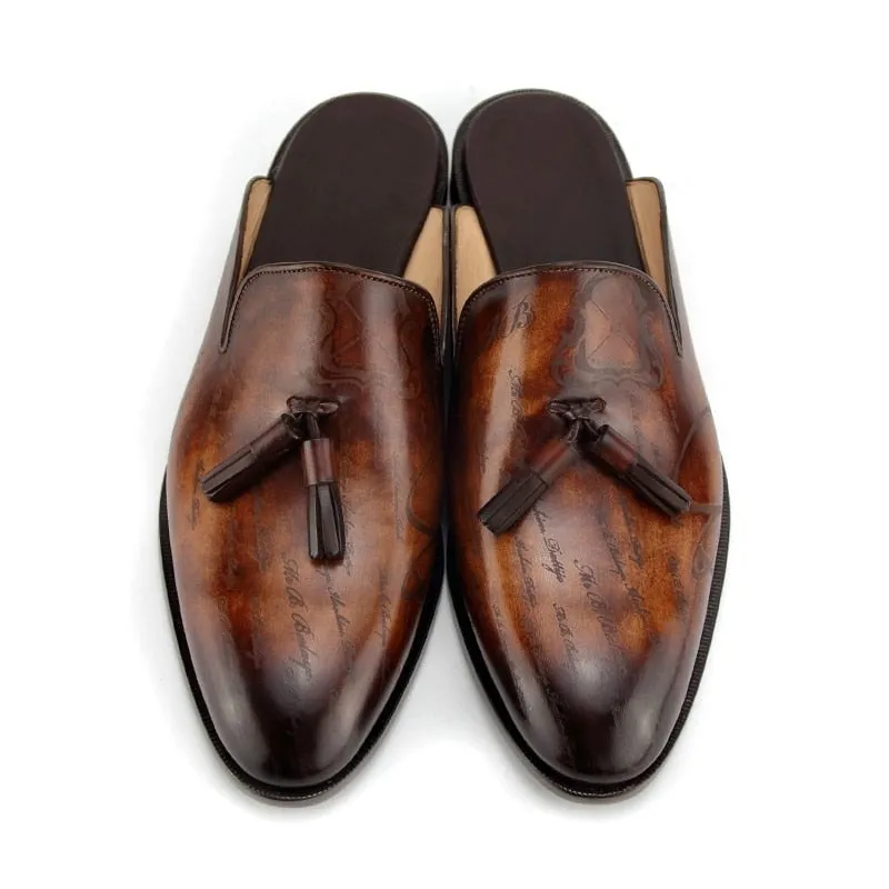 Italian Design Men's Leather Sandals