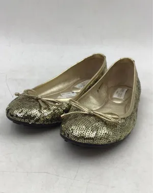 Jimmy Choo Women's Gold Sequin Slip-On Ballet Flats - Size 36