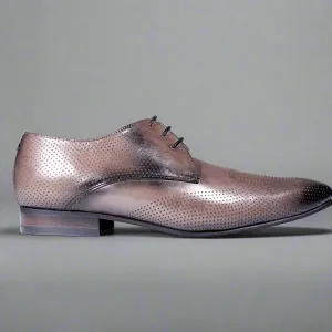 John Drake Brogue Lace-up in Grey