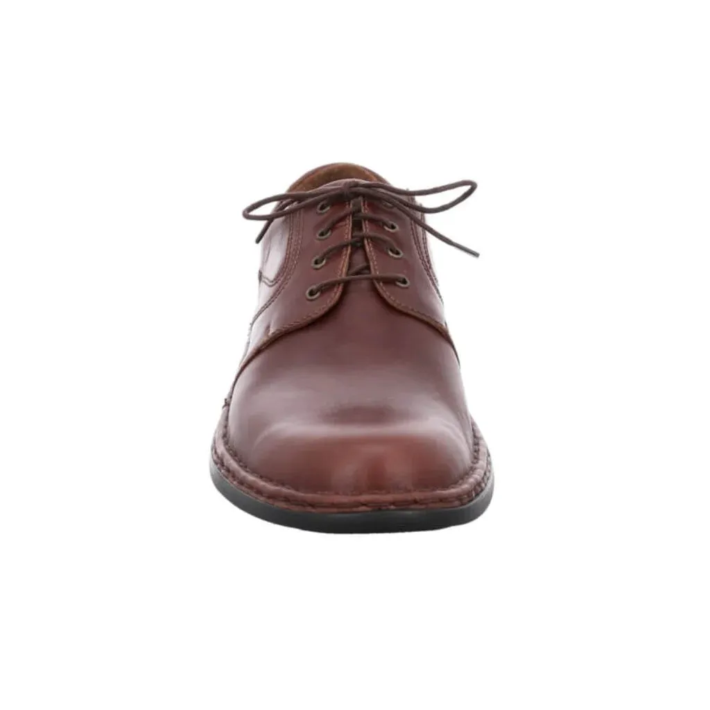 Josef Seibel Men's Walt Leather Casual Shoes Brandy Brown