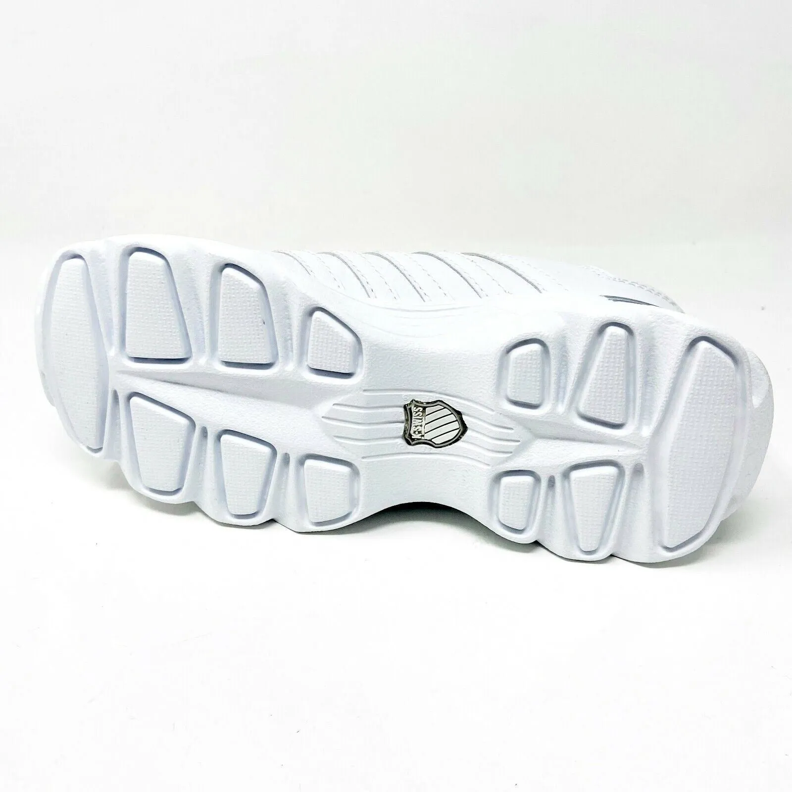 K-Swiss Beland White Platinum Child Kids Casual Sneakers 5574147