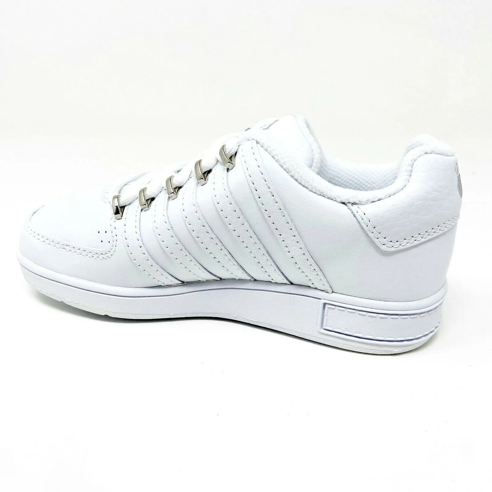 K-Swiss Ruttger White Platinum Child Kids  Casual Sneakers 52024147