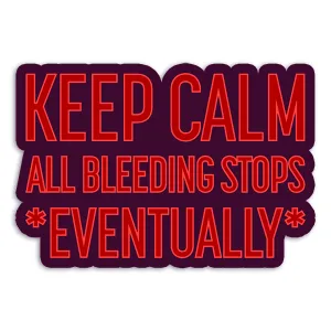 Keep Calm - Vinyl Sticker