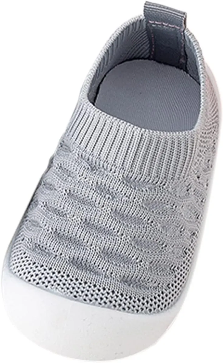 Kids Slip on Infant Toddler Shoes Hollow Out Slip On Socks Shoes Soft Sole Non Slip Wear Out Toddler Floor Shoes