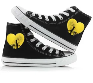 Kingdom Hearts Sora High top Canvas Shoes Sneakers Sports Shoes Kid Gifts