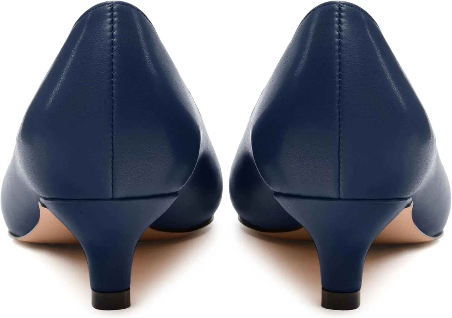 Kitten Heels for Women, Pointed Toe Kitten Low Heels Bow Tie Women's Pumps, Comfortable Dress Wedding Office Daily Shoes