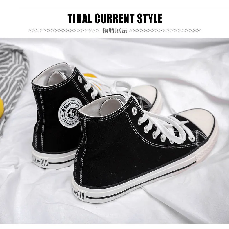 Kobe Bryant Shoes High Top Canvas Shoes Unisex Casual Shoes Black Mamba Sneaker Gifts