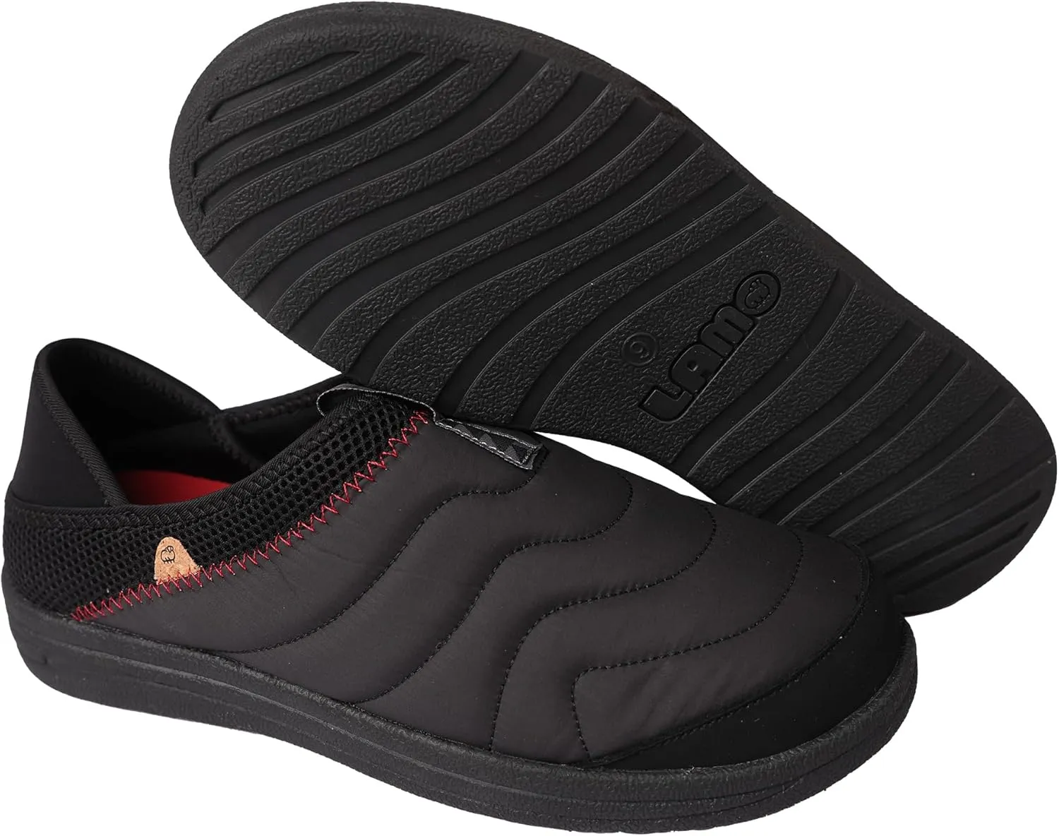 Lamo Men's Andrew Loafer for Men - Sleek Nylon Upper, Padded Brushed Polyester Lining, Cushioned Multi-Spandex Footbed, LaMO-LITE EVA Outsole, Versatile Collapsible Heel - Stylish
