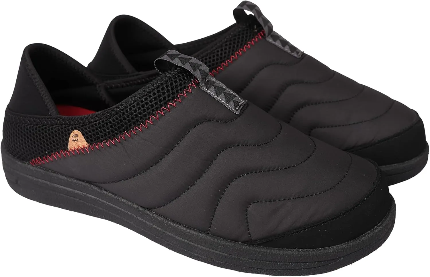 Lamo Men's Andrew Loafer for Men - Sleek Nylon Upper, Padded Brushed Polyester Lining, Cushioned Multi-Spandex Footbed, LaMO-LITE EVA Outsole, Versatile Collapsible Heel - Stylish
