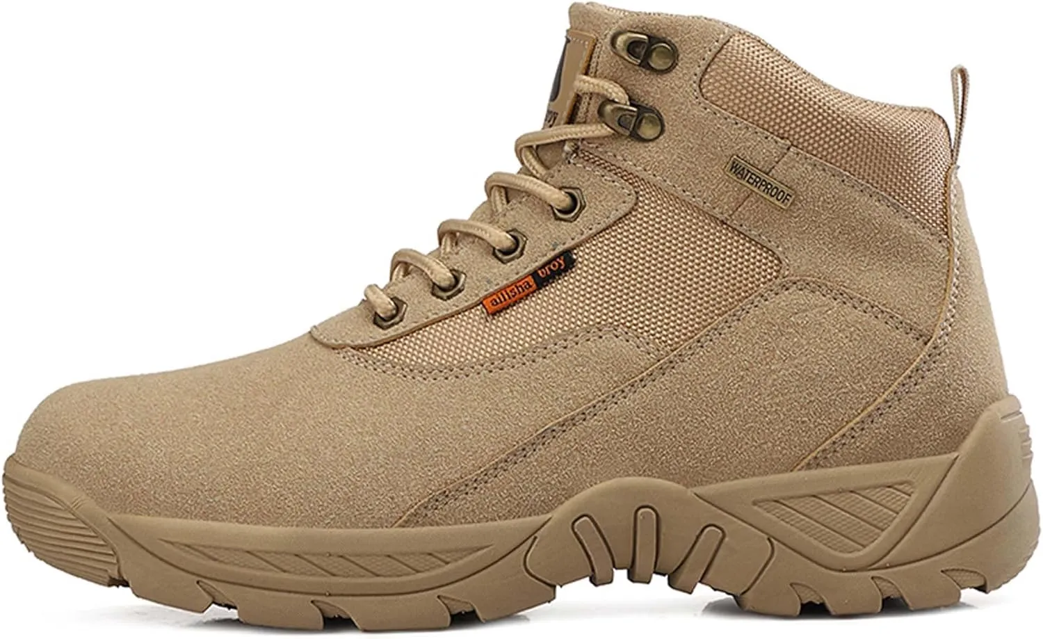 Large Size Field Training Military Boots Combat Boots Snow Boots Men's Shoes Shoes Men's Shoes Waterproof and Anti Slip Hiking Shoes