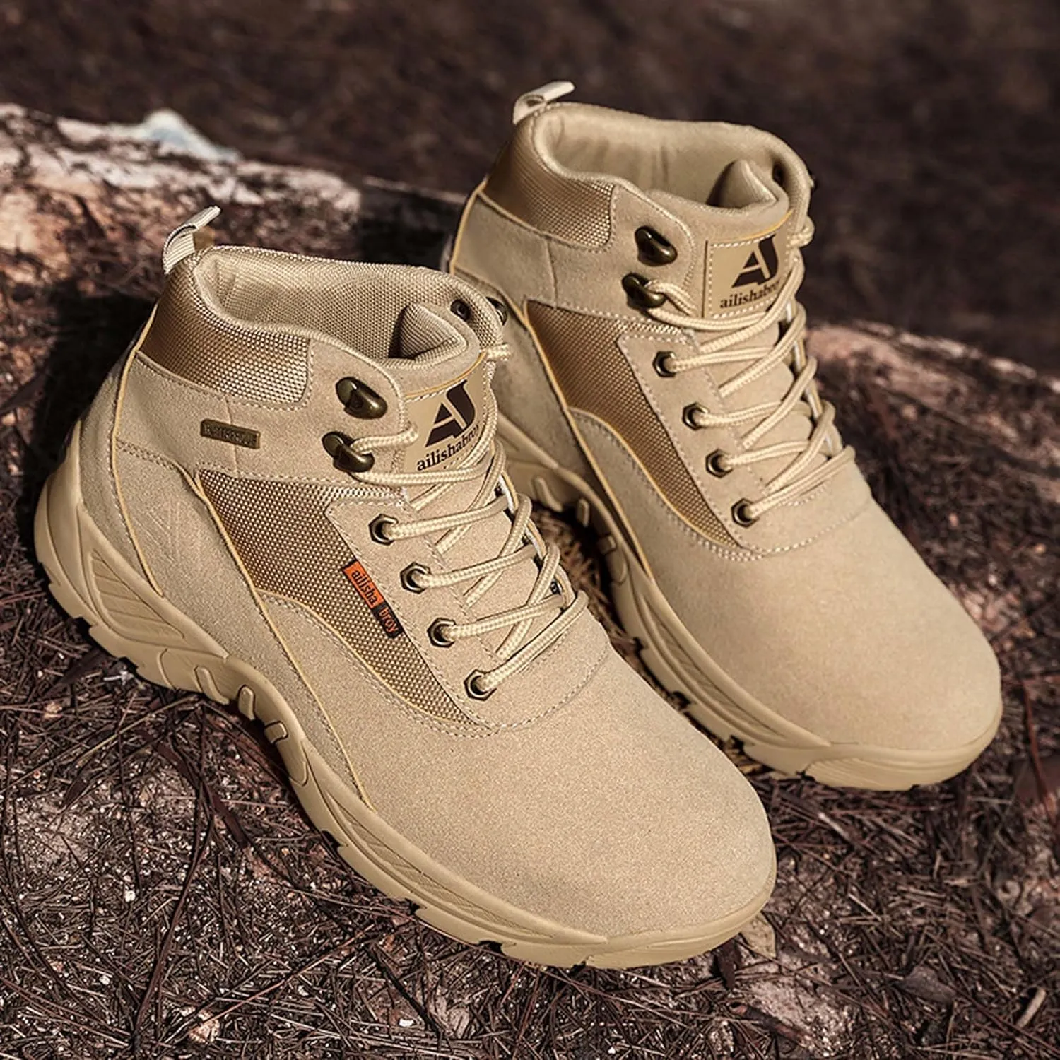 Large Size Field Training Military Boots Combat Boots Snow Boots Men's Shoes Shoes Men's Shoes Waterproof and Anti Slip Hiking Shoes