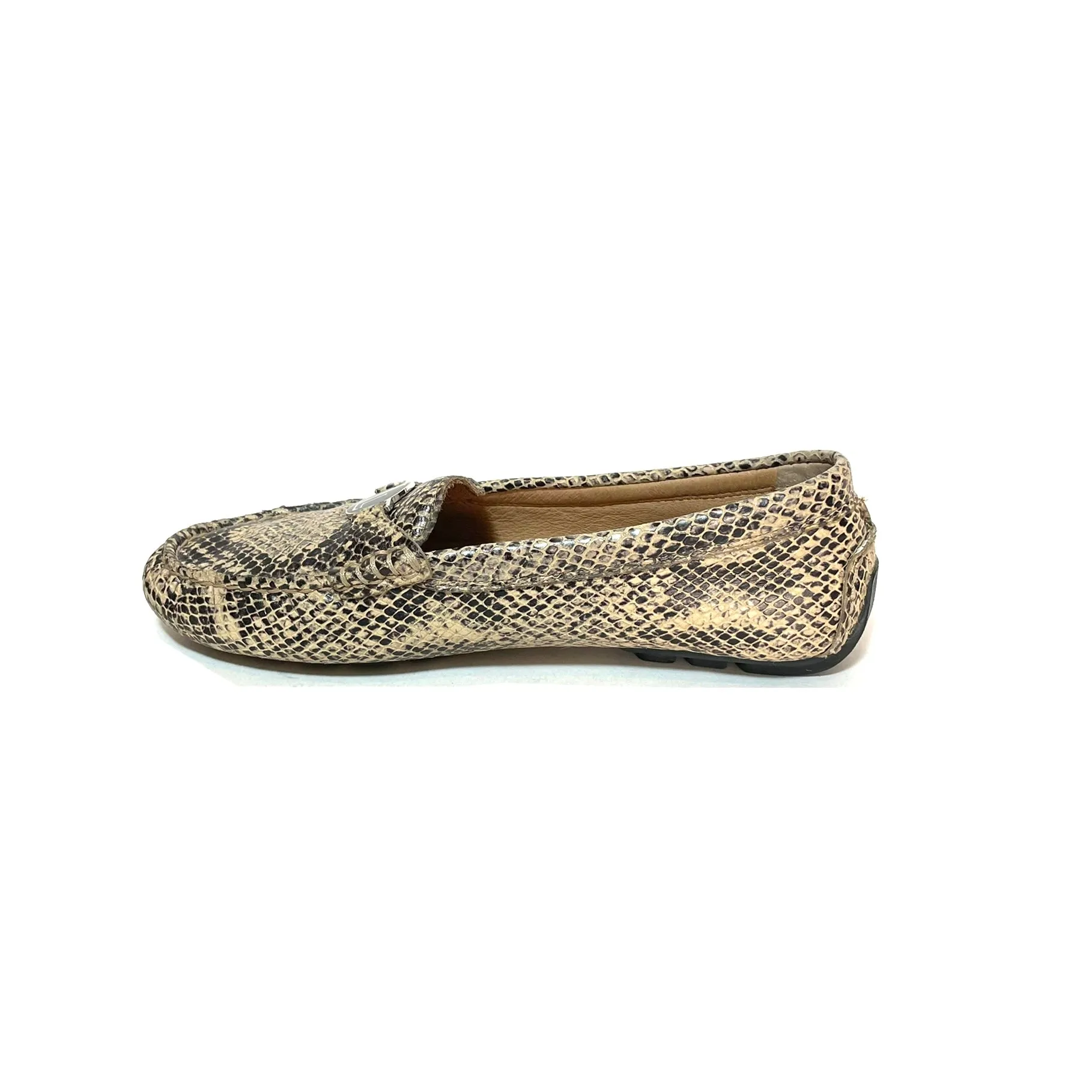 Lauren Ralph Lauren Snakeskin Loafers | Gently Used |