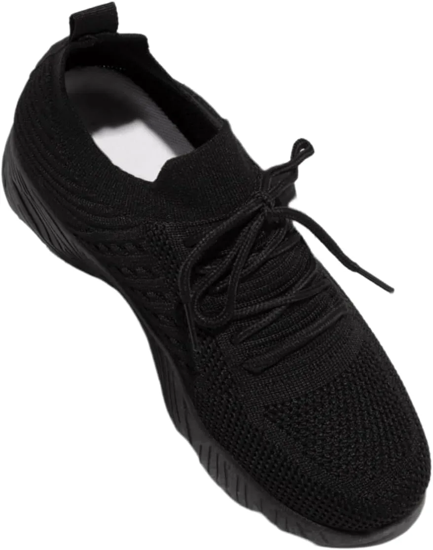 Lausiuoe Sneakers For Women Walking Shoes Comfortable Running Shoes Lightweight Tennis Non Slip Gym Workout Sneakers