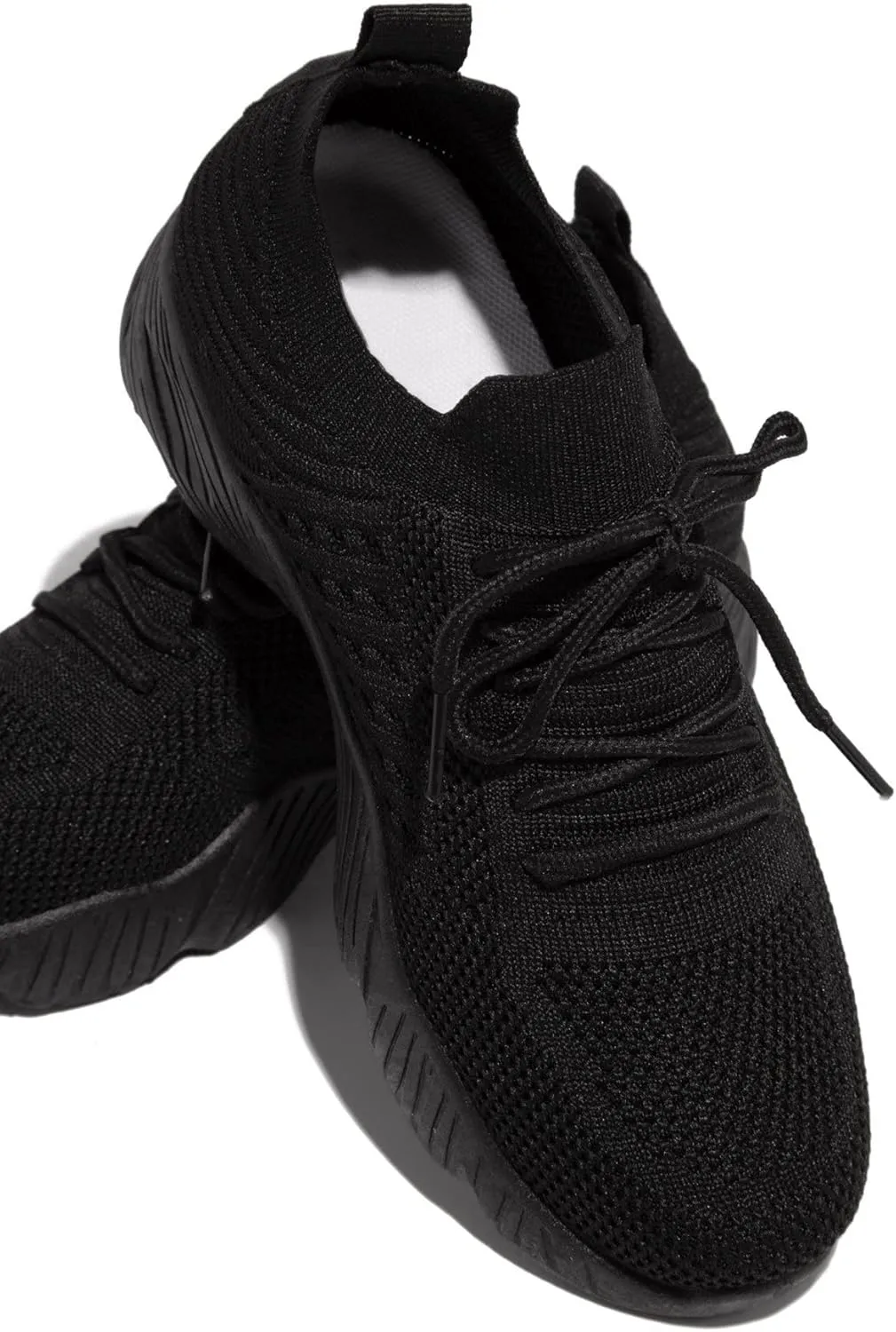 Lausiuoe Sneakers For Women Walking Shoes Comfortable Running Shoes Lightweight Tennis Non Slip Gym Workout Sneakers