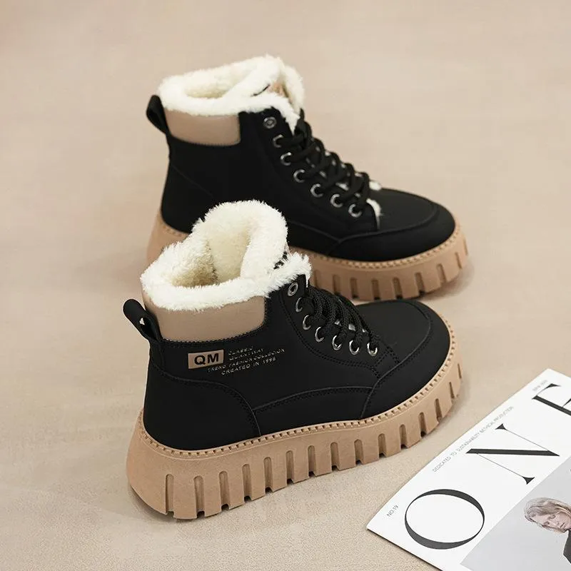 Leather Lightweight Women's Snow Boots