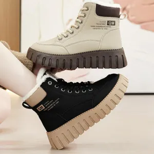 Leather Lightweight Women's Snow Boots