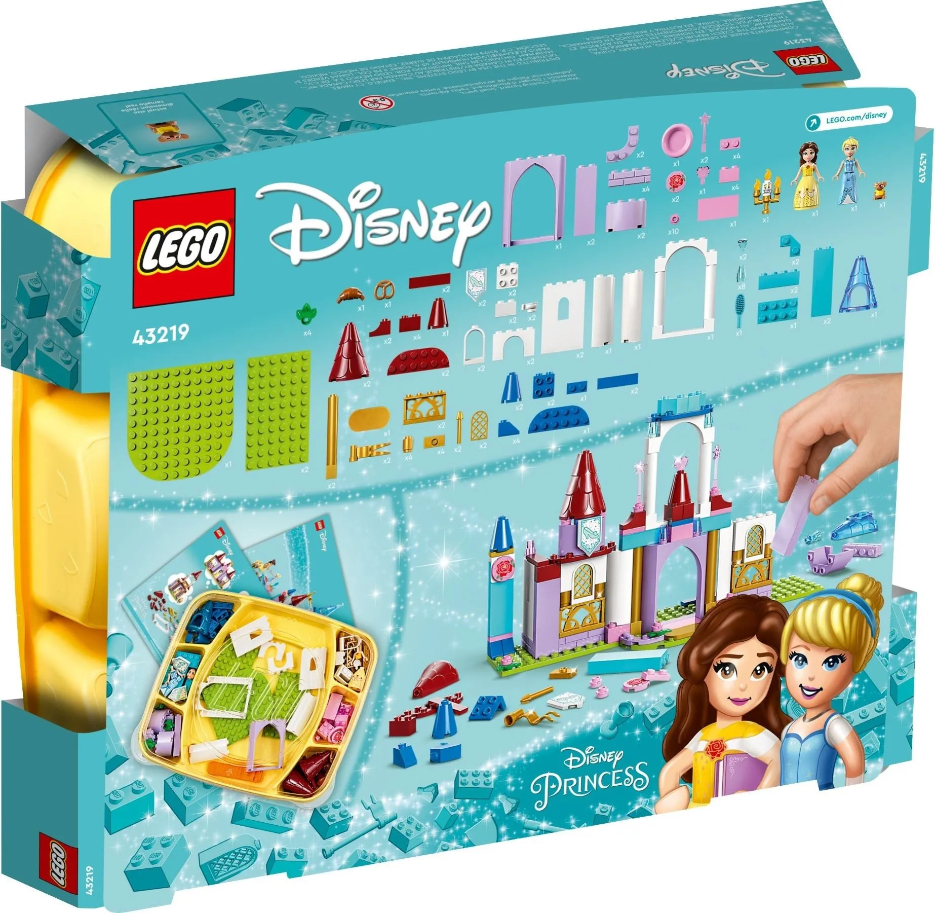 LEGO 43219: Disney: Disney Princess Creative Castles