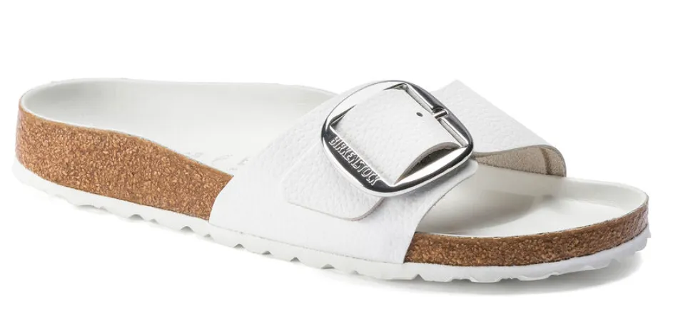 MADRID BIG BUCKLE WHITE