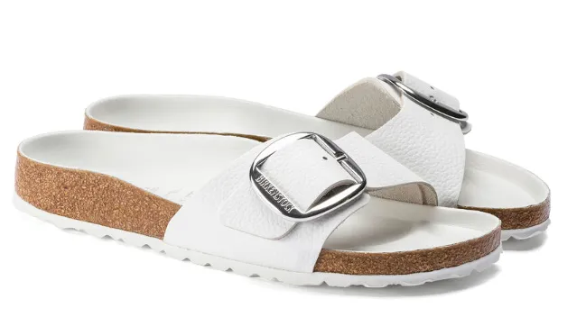 MADRID BIG BUCKLE WHITE
