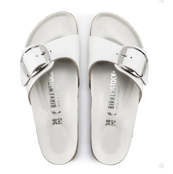 MADRID BIG BUCKLE WHITE