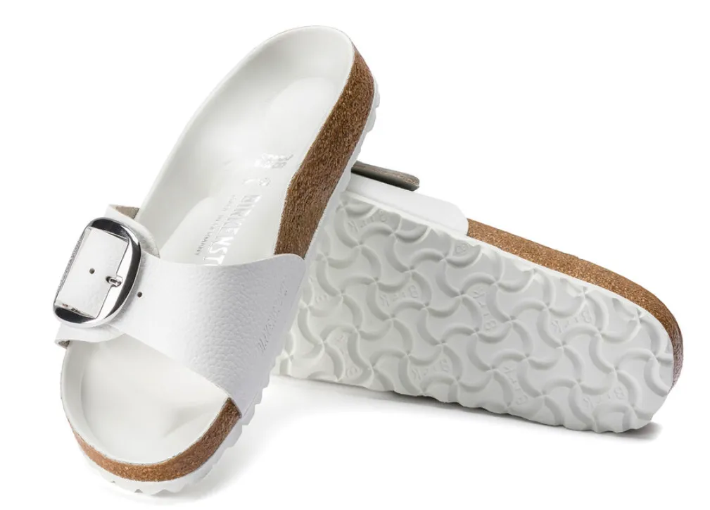 MADRID BIG BUCKLE WHITE