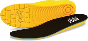 MEGAComfort Personal Anti-Fatigue Mat Shoe Inserts, Size M10/W12, Memory Foam Insoles and Shock Absorption, Ergonomically Designed, Reduce Pain and Improve Balance