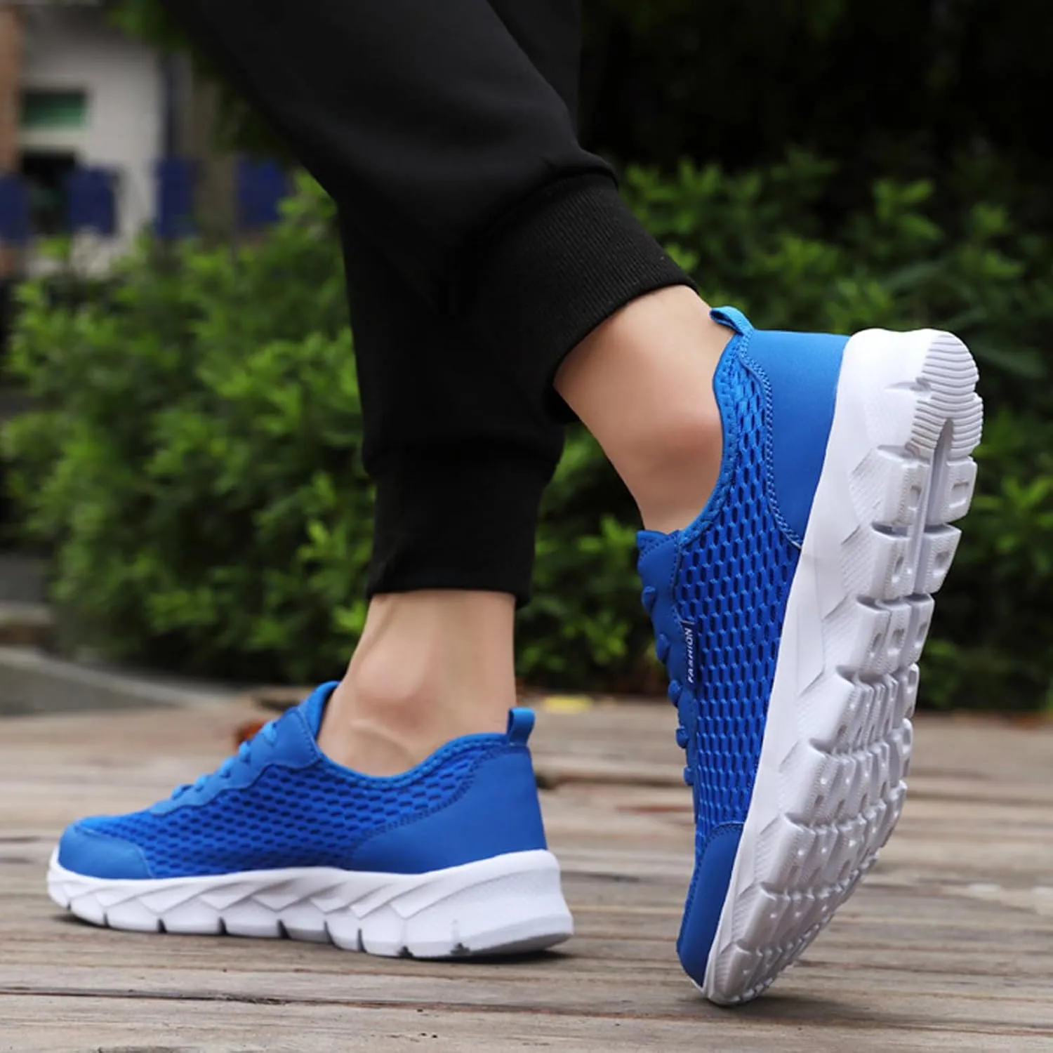Men Lightweight Breathable Mesh Shoes Running Shoes Mesh Shoes Lace Up Large Size Casual Sneakers Sneaker Shoes Men Mens Dres