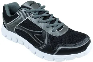 men's athletic sneakers - black/gray Case of 12