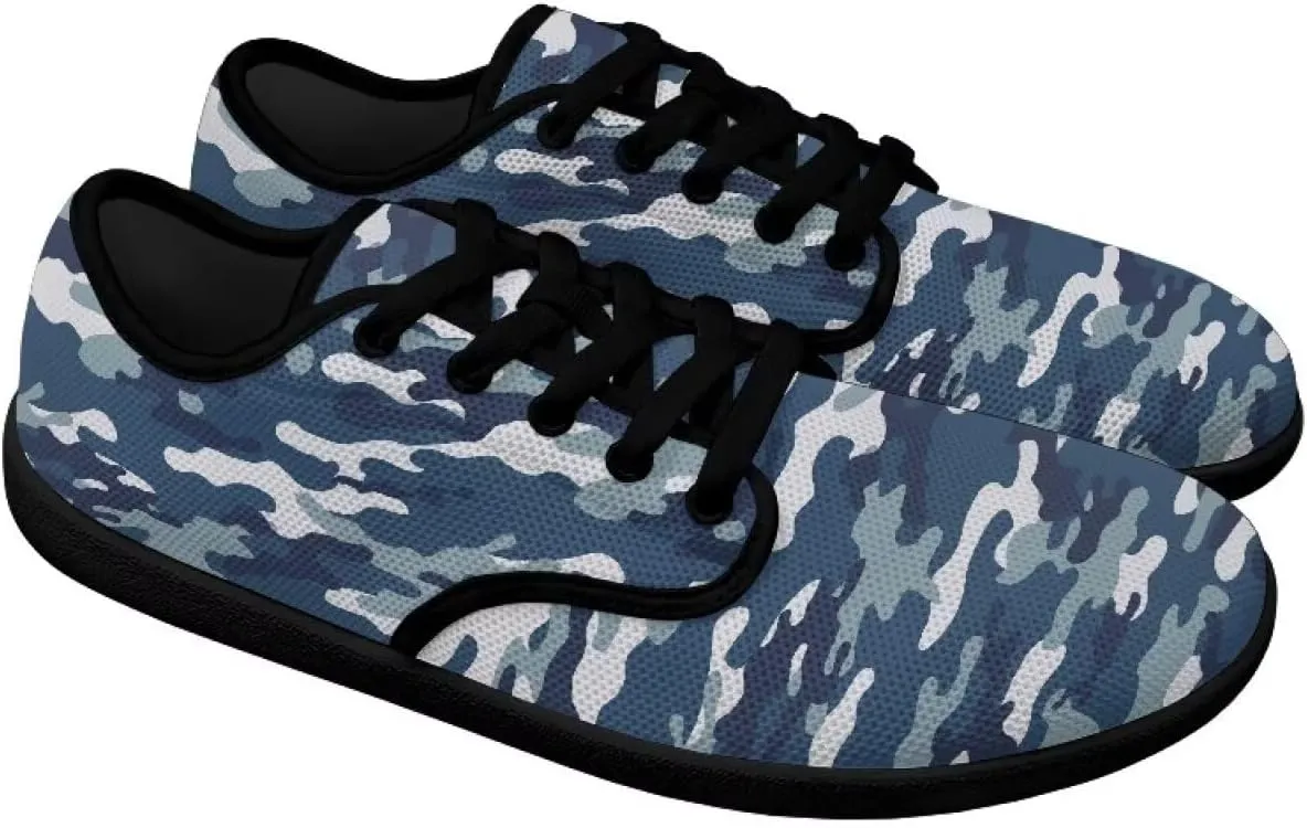 Mens Barefoot Shoes Camouflage Wide Toe Box Casual Sneakers Women