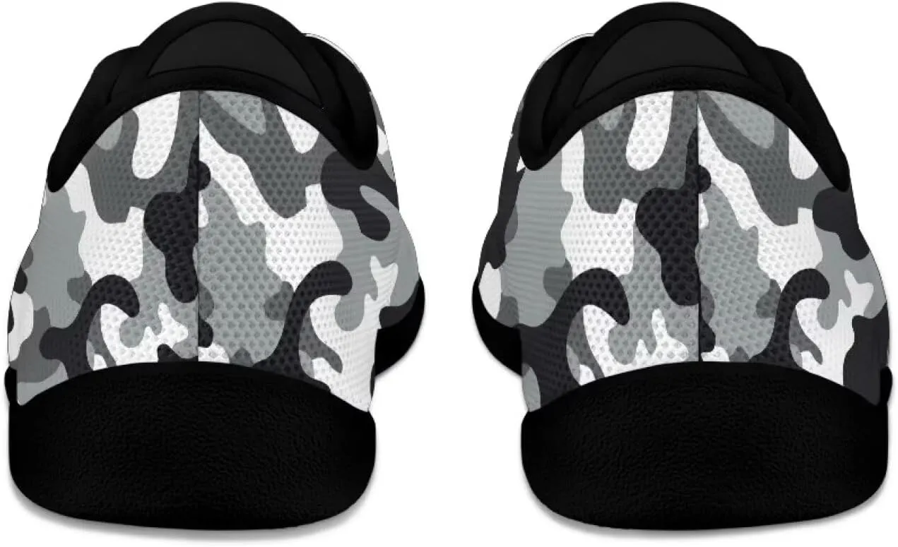 Mens Barefoot Shoes Camouflage Wide Toe Box Casual Sneakers Women