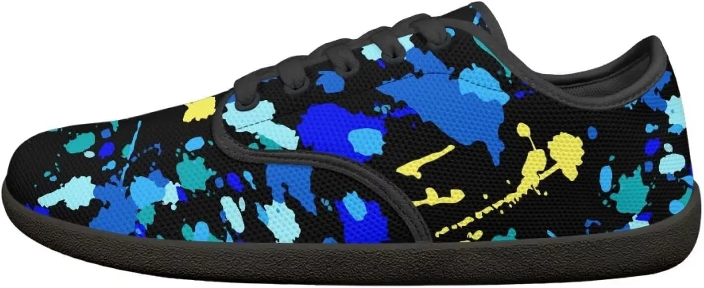 Mens Barefoot Shoes Camouflage Wide Toe Box Casual Sneakers Women