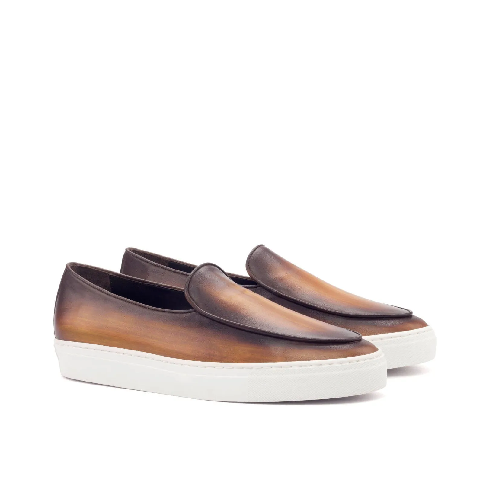 Men's Belgian Sneaker Patina Wide Plus Size 3139