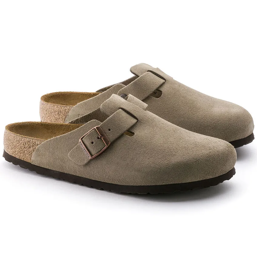 MEN'S BOSTON SOFT FOOTBED TAUPE