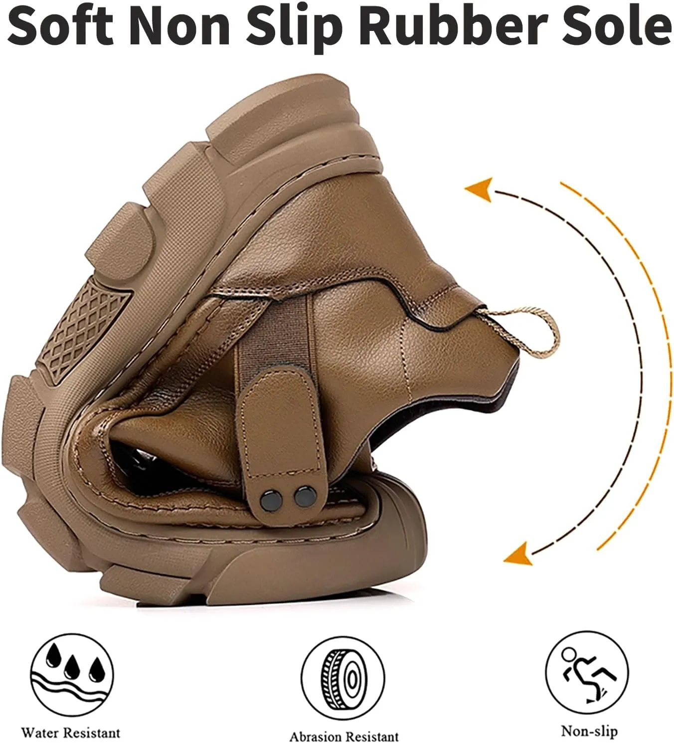 Mens Casual Shoes Fashion Sneakers Dress Shoes Comfortable Non-Slip Walking Hiking Shoes Lace Up Leather Oxfords for Men