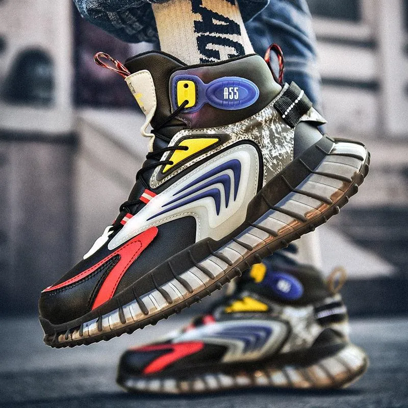 Men's Designer Tenis Race Off Sneakers