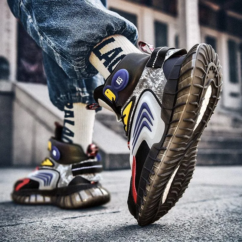 Men's Designer Tenis Race Off Sneakers