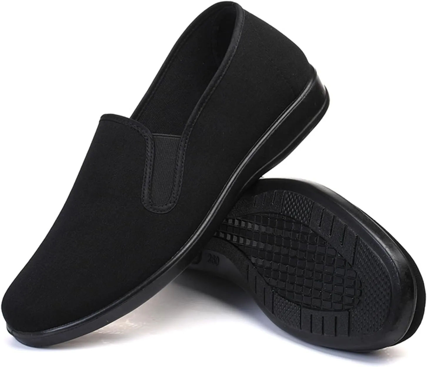 Men's Lightweight Non Slip Barefoot Shoes Work Shoes Breathable Comfortable Sneakers Flat Bottom for Old Men