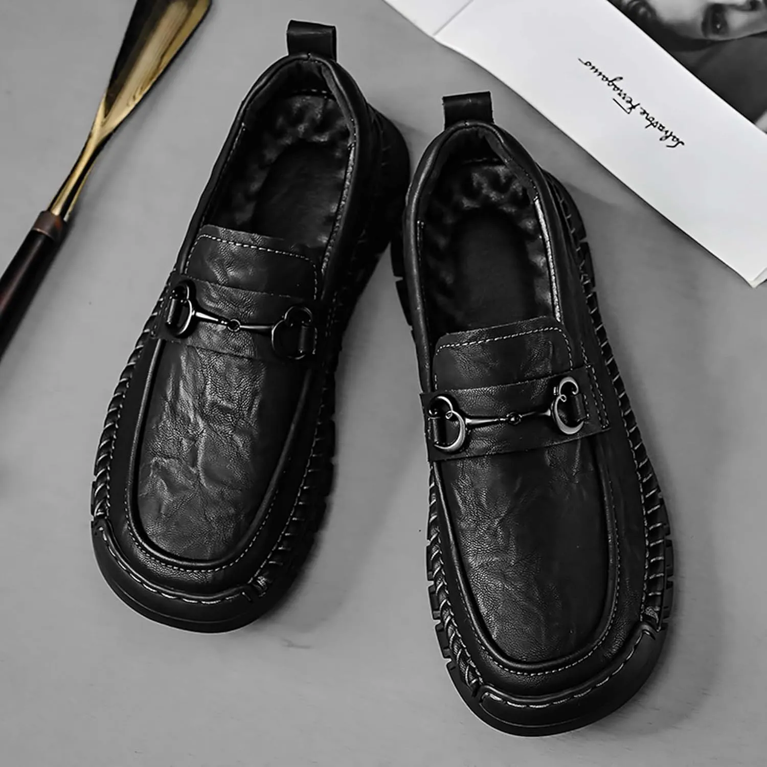 Men's Loafers Casual Boat Shoes Business Shoes Walking Shoes