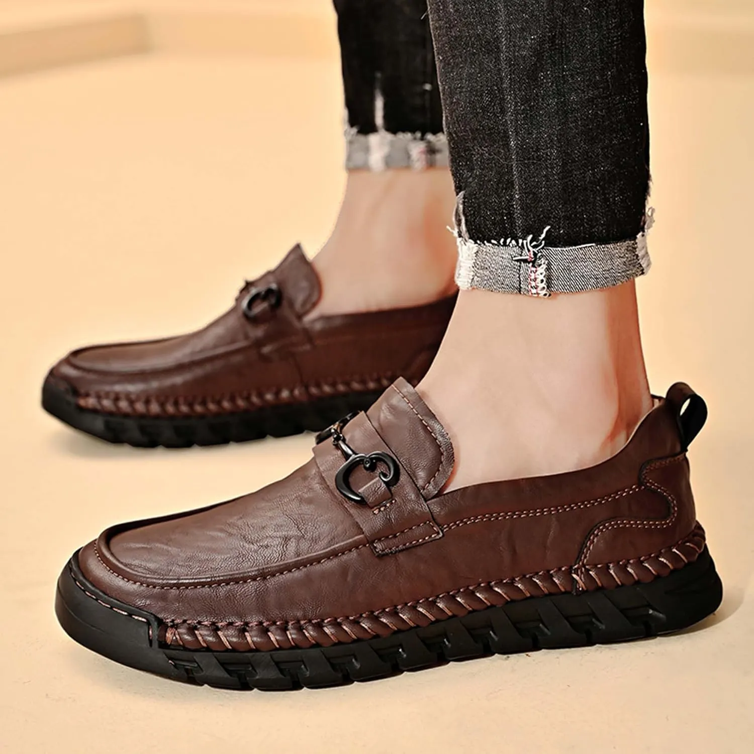 Men's Loafers Casual Boat Shoes Business Shoes Walking Shoes