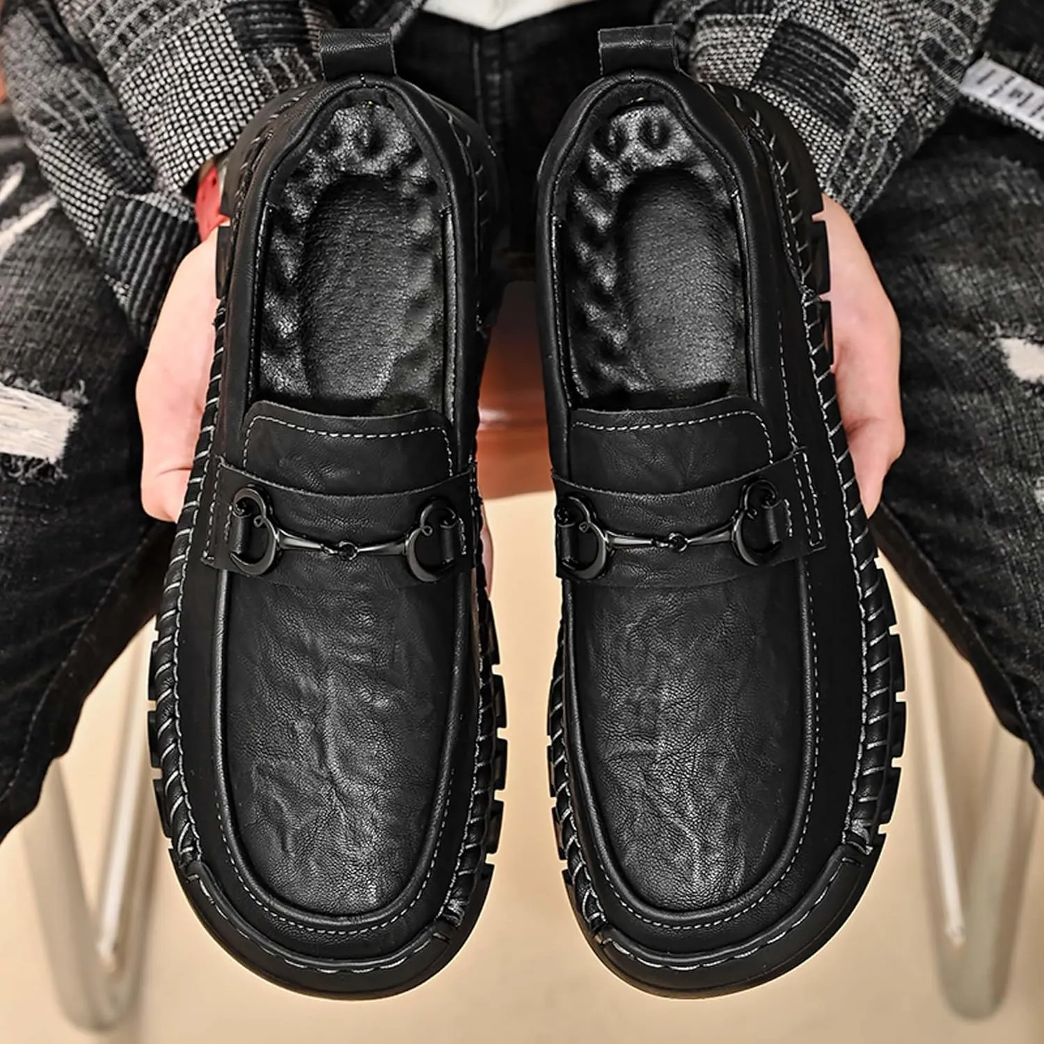 Men's Loafers Casual Boat Shoes Business Shoes Walking Shoes